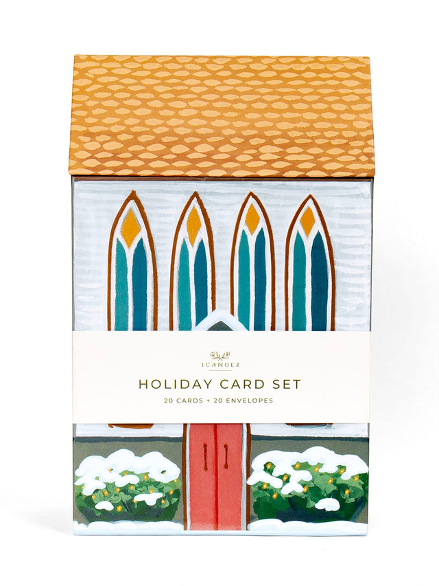 Christmas Chapel Specialty Greeting Card Box Set, 8 of 8