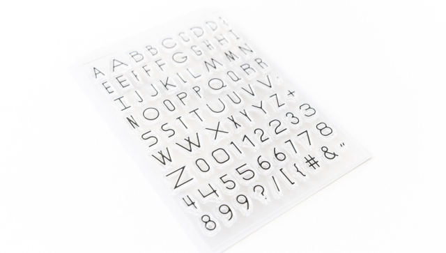 Double Alphabet 6×8 Stamp Set, 2 of 4