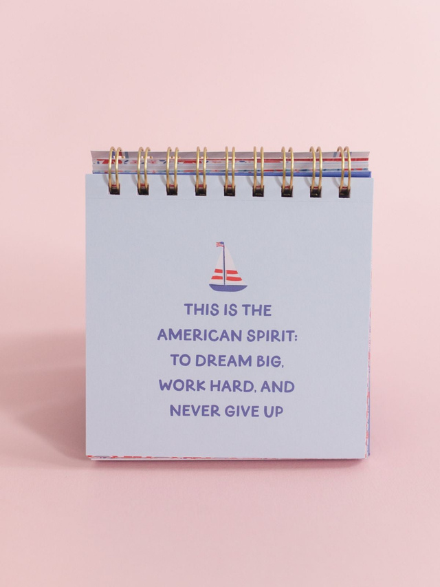 52 Weeks of America Quotes Flip Desk Calendar, 4 of 14
