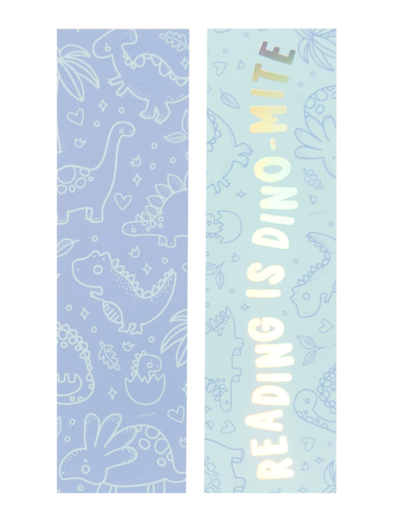 Reading Is Dino-Mite Bookmark Set, 1 of 2