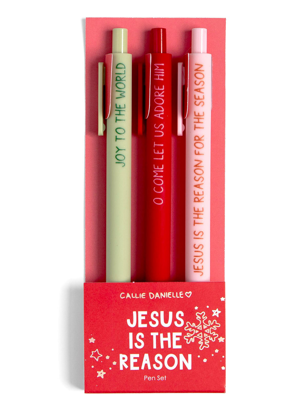 Jesus is the Reason Christmas Pen Set, 1 of 3