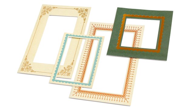 Decorative Cardstock Frames Pack, 2 of 3