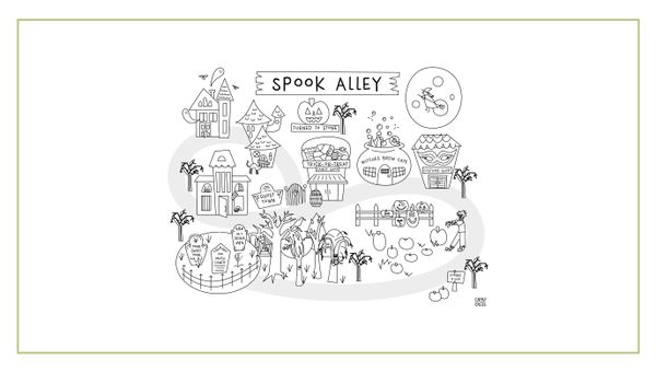 Halloween Printable Play Mats, 5 of 5