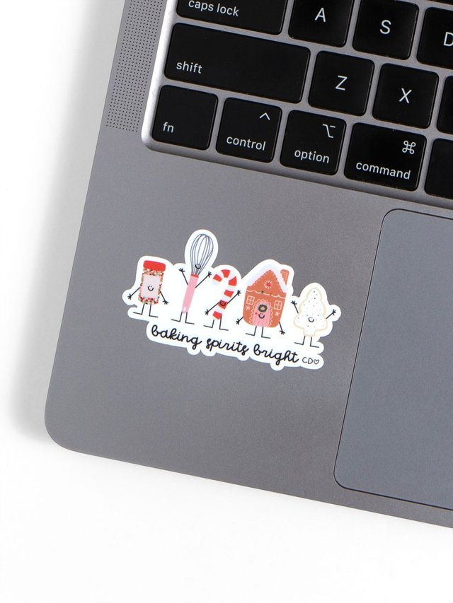 Baking Spirits Bright Decal Sticker, 2 of 2