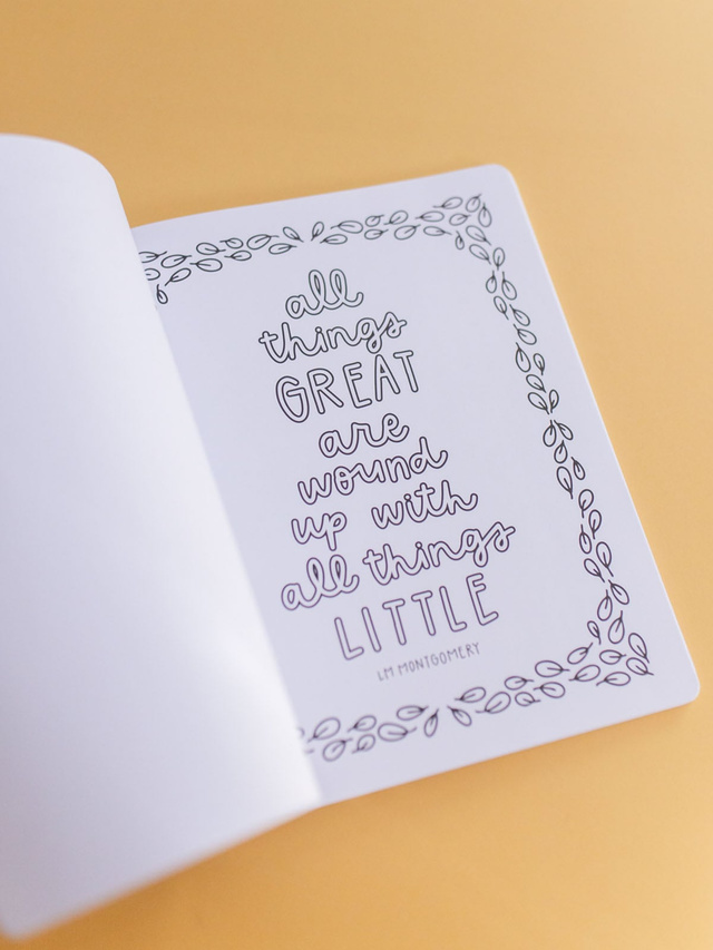 Literary Lover Coloring Book, 3 of 9