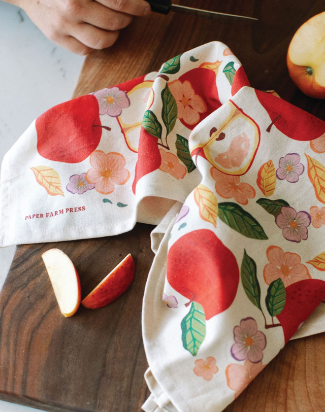 Apple Tree Tea Towel, 2 of 6